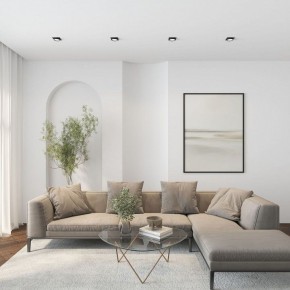 Встраиваемый светильник Denkirs FLAT DK2091-BK в Режи - rezh.ok-mebel.com | фото 5