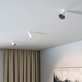 Встраиваемый светильник Elektrostandard Bell 25097/LED 8W 3000K белый в Режи - rezh.ok-mebel.com | фото 4