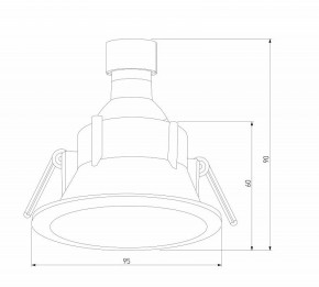 Встраиваемый светильник Elektrostandard Side 25059/01 в Режи - rezh.ok-mebel.com | фото 6