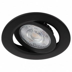 Встраиваемый светильник Эра  KL LED 25A-5 3K BK в Режи - rezh.ok-mebel.com | фото