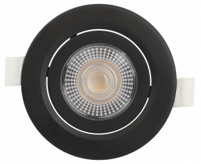 Встраиваемый светильник Эра  KL LED 25A-5 3K BK в Режи - rezh.ok-mebel.com | фото 3
