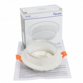 Встраиваемый светильник Feron DL500 51085 в Режи - rezh.ok-mebel.com | фото 8