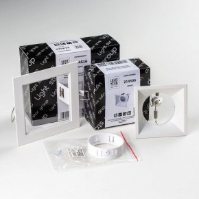 Встраиваемый светильник Lightstar Domino D51606WMOD в Режи - rezh.ok-mebel.com | фото 3