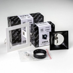 Встраиваемый светильник Lightstar Domino D51607BMOD в Режи - rezh.ok-mebel.com | фото 3
