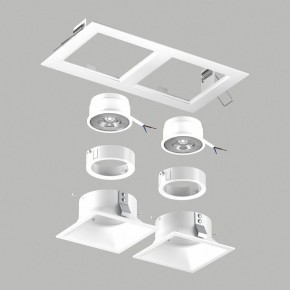 Встраиваемый светильник Lightstar Domino D5260606WMOD в Режи - rezh.ok-mebel.com | фото 3