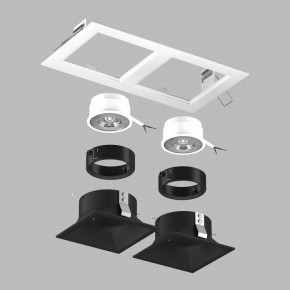 Встраиваемый светильник Lightstar Domino D5260707BMOD в Режи - rezh.ok-mebel.com | фото 3