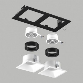Встраиваемый светильник Lightstar Domino D5270606BMOD в Режи - rezh.ok-mebel.com | фото 3