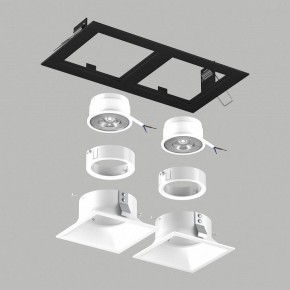 Встраиваемый светильник Lightstar Domino D5270606WMOD в Режи - rezh.ok-mebel.com | фото 3