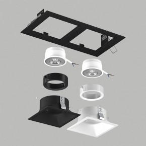 Встраиваемый светильник Lightstar Domino D5270607WBMOD в Режи - rezh.ok-mebel.com | фото 3