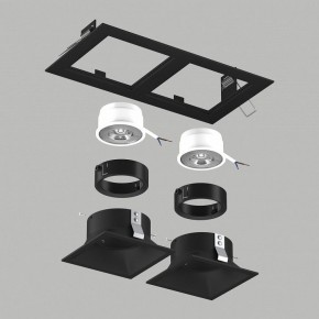 Встраиваемый светильник Lightstar Domino D5270707BMOD в Режи - rezh.ok-mebel.com | фото 3