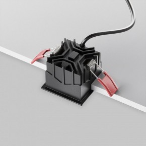 Встраиваемый светильник Maytoni Alfa LED DL043-01-10W4K-SQ-B-1 в Режи - rezh.ok-mebel.com | фото 9