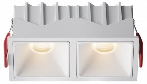 Встраиваемый светильник Maytoni Alfa LED DL043-02-10W3K-SQ-W-1 в Режи - rezh.ok-mebel.com | фото