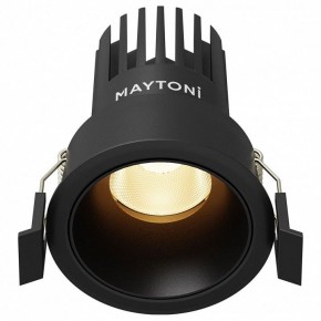 Встраиваемый светильник Maytoni Dip DL115-10W-2.7K-B в Режи - rezh.ok-mebel.com | фото