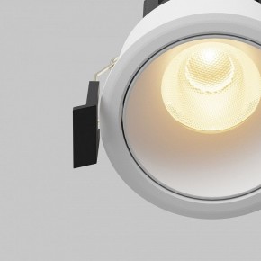 Встраиваемый светильник Maytoni Dip DL115-10W-2.7K-W в Режи - rezh.ok-mebel.com | фото 11