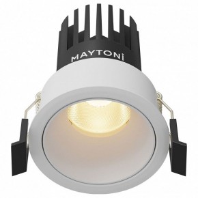 Встраиваемый светильник Maytoni Dip DL115-10W-2.7K-W в Режи - rezh.ok-mebel.com | фото 2