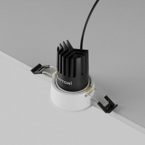 Встраиваемый светильник Maytoni Dip DL115-10W-2.7K-W в Режи - rezh.ok-mebel.com | фото 6