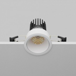 Встраиваемый светильник Maytoni Dip DL115-10W-2.7K-W в Режи - rezh.ok-mebel.com | фото 7
