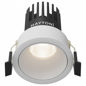 Встраиваемый светильник Maytoni Dip DL115-10W-4K-W в Режи - rezh.ok-mebel.com | фото
