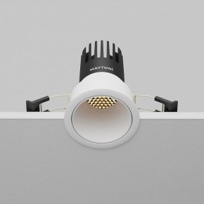 Встраиваемый светильник Maytoni Dip DL116-10W-2.7K-W в Режи - rezh.ok-mebel.com | фото 7