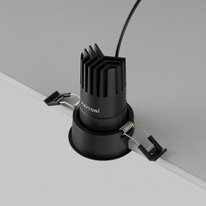 Встраиваемый светильник Maytoni Dip DL116-10W-4K-B в Режи - rezh.ok-mebel.com | фото 6