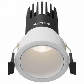 Встраиваемый светильник Maytoni Dip DL116-10W-4K-W в Режи - rezh.ok-mebel.com | фото