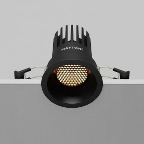 Встраиваемый светильник Maytoni Dip DL117-15W-2.7K-B в Режи - rezh.ok-mebel.com | фото 12