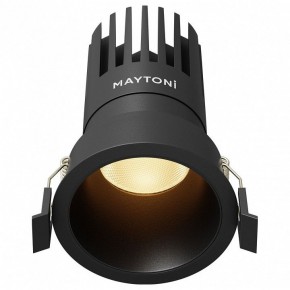 Встраиваемый светильник Maytoni Dip DL118-15W-2.7K-B в Режи - rezh.ok-mebel.com | фото