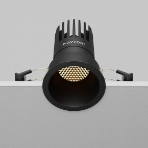 Встраиваемый светильник Maytoni Dip DL118-15W-2.7K-B в Режи - rezh.ok-mebel.com | фото 6