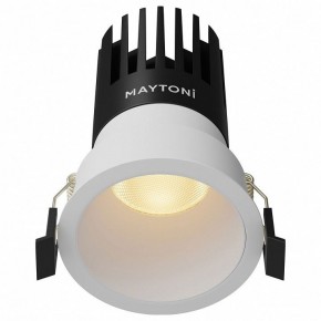 Встраиваемый светильник Maytoni Dip DL118-15W-2.7K-W в Режи - rezh.ok-mebel.com | фото