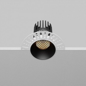 Встраиваемый светильник Maytoni Dip DL119-10W-2.7K-TRS-B в Режи - rezh.ok-mebel.com | фото 7