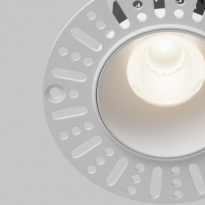 Встраиваемый светильник Maytoni Dip DL119-10W-4K-TRS-W в Режи - rezh.ok-mebel.com | фото 10