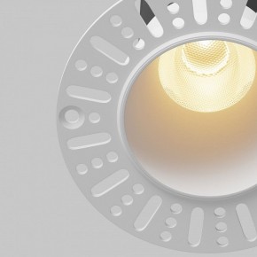Встраиваемый светильник Maytoni Dip DL120-10W-2.7K-TRS-W в Режи - rezh.ok-mebel.com | фото 4
