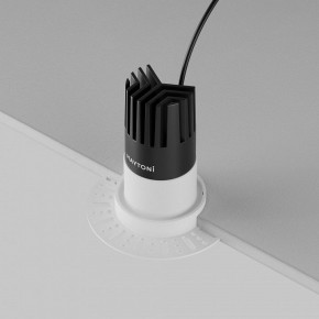 Встраиваемый светильник Maytoni Dip DL120-10W-2.7K-TRS-W в Режи - rezh.ok-mebel.com | фото 7