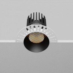 Встраиваемый светильник Maytoni Dip DL121-15W-2.7K-TRS-B в Режи - rezh.ok-mebel.com | фото 7