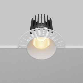 Встраиваемый светильник Maytoni Dip DL121-15W-2.7K-TRS-W в Режи - rezh.ok-mebel.com | фото 5