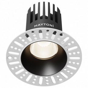 Встраиваемый светильник Maytoni Dip DL121-15W-4K-TRS-B в Режи - rezh.ok-mebel.com | фото