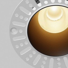 Встраиваемый светильник Maytoni Dip DL122-15W-2.7K-TRS-B в Режи - rezh.ok-mebel.com | фото 12