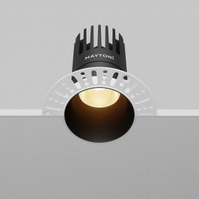 Встраиваемый светильник Maytoni Dip DL122-15W-2.7K-TRS-B в Режи - rezh.ok-mebel.com | фото 5