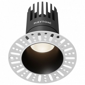 Встраиваемый светильник Maytoni Dip DL122-15W-4K-TRS-B в Режи - rezh.ok-mebel.com | фото 12