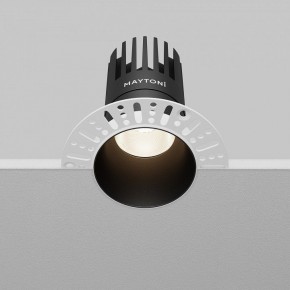 Встраиваемый светильник Maytoni Dip DL122-15W-4K-TRS-B в Режи - rezh.ok-mebel.com | фото 4