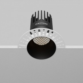 Встраиваемый светильник Maytoni Dip DL122-15W-4K-TRS-B в Режи - rezh.ok-mebel.com | фото 6