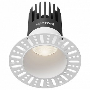 Встраиваемый светильник Maytoni Dip DL122-15W-4K-TRS-W в Режи - rezh.ok-mebel.com | фото