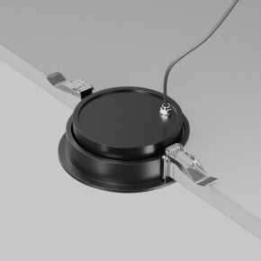 Встраиваемый светильник Maytoni Lens DL105-12W3K-B в Режи - rezh.ok-mebel.com | фото 4