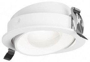 Встраиваемый светильник Maytoni Lens DL105-12W4K-W в Режи - rezh.ok-mebel.com | фото