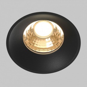 Встраиваемый светильник Maytoni Round DL058-12W2.7K-TRS-B в Режи - rezh.ok-mebel.com | фото 2