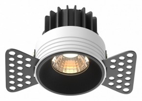 Встраиваемый светильник Maytoni Round DL058-7W3K-TRS-B в Режи - rezh.ok-mebel.com | фото 2