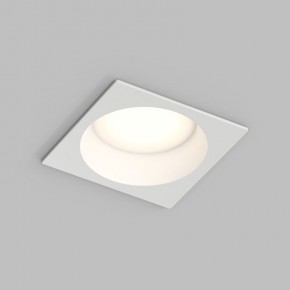 Встраиваемый влагозащищенный светильник DEEP, IP65, 15 Вт, GU5.3, LED, белый, пластик в Режи - rezh.ok-mebel.com | фото