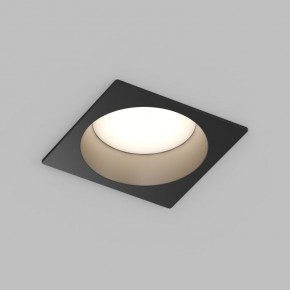 Встраиваемый влагозащищенный светильник DEEP, IP65, 15 Вт, GU5.3, LED, черный, пластик в Режи - rezh.ok-mebel.com | фото