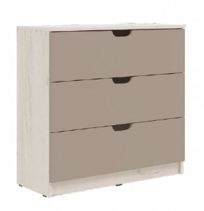 ЮНИОР-4 Комод 3 ящика (Шарли Мокко) в Режи - rezh.ok-mebel.com | фото