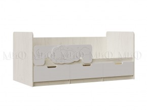 ЮНИОР-4 Кровать 1800 (Шарли Белый​​​​​​​) в Режи - rezh.ok-mebel.com | фото